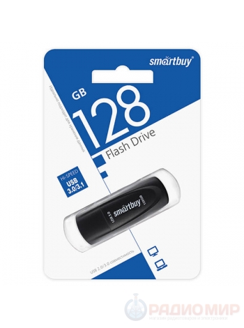 USB 3.0 флеш накопитель 128 Гб SmartBuy Scout